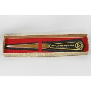 Expo '74 World's Fair Spokesman-Review Spokane Daily Chronicle Letter Opener WA